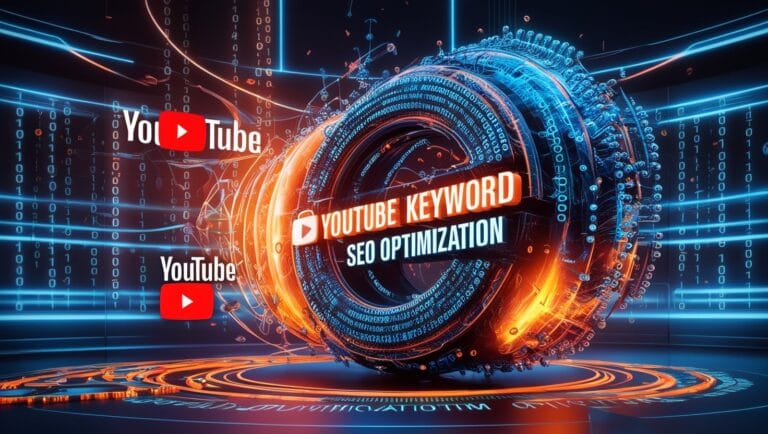 a big screen with some words on it