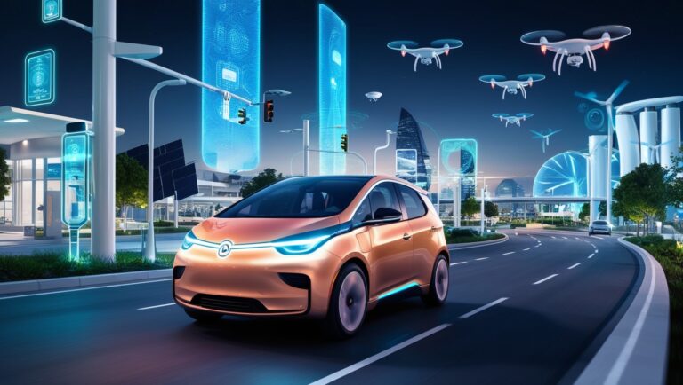 Leonardo Phoenix 09 Futuristic Scene Of An Autonomous Electric 0 (2)